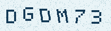 Security code with six letters and numbers. Type the characters shown.